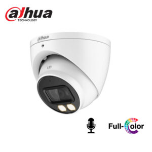 HAC-HDW1239T-IL-A - DOMO |ILUMINACION DUAL | SUPER ADAPT|1080P|IR/LED 40M|IP67|MICROFONO