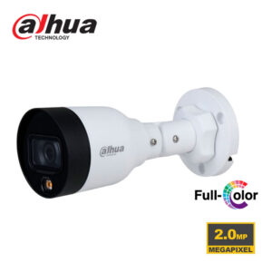 IPC-HFW1239S1-LED-S5 - TUBO INTERIOR | FULL-COLOR | 2.0 MP | H.265+ | DWDR | LED 15M | IP67 | PoE - Imagen 1