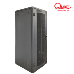 GF-2211 - Gabinete de Piso 28-RU 1,425 x 580 x 810mm Negro (Puerta con Malla)