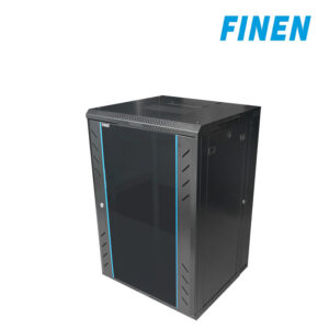 WMG6518 - Gabinete de Pared 18-RU 901 x 600 x 450+100mm (Abatible, Puerta c/Vidrio de Seguridad )